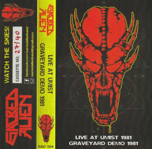 Sacred Alien : Live at Umist 1981 - Graveyard Demo 1981